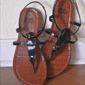 Brown Leather Sandals